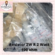 Resistor 2W R 2 Watt 100 ohm