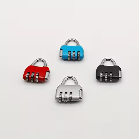 A 3-digit color zinc alloy backpack lock, which can protect your belongings. Suitable for gyms and l