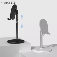 Uareliffe Phone Holder With Charging Hole Tablet Desktop Stand Adjustable Stable Aluminum Alloy Game