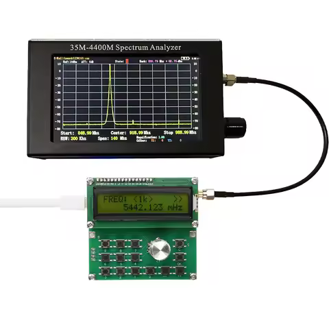 ADF4351 35M-4.4G RF Signal Generator Signal Source Variable-Frequency Oscillator Digital LCD Display