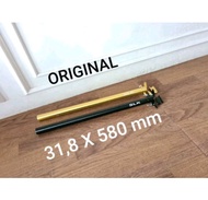 Seatpost Sepeda Lipat SLK Diameter 31.8 mm Tiang Saddle Seli Ukuran Size 31.8mm Panjang 580mm 58cm M