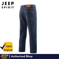JEEP SPIRIT Men's mid waist slim fit jeans