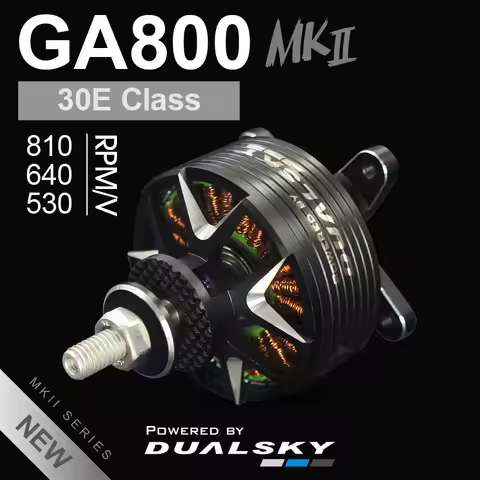 HOT DUALSKY GA800 MKII Competition Edition Brushless Motor Suitable For Fixed Wing 70E Class 15-20cc