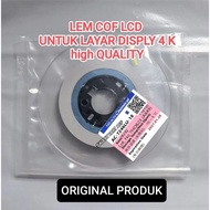 lem ic cof lcd atau lem acf ac-7246LU-18 ke kaca lcd