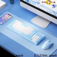[快速出貨]鍵盤 無線鍵盤 宏碁(Acer)無線藍牙鍵盤鼠標套裝RGB燈效機械手感可充電OCC202