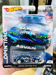 Hobby Store xe mô hình Hot Wheels Premium Nissan Skyline GTR tem Advan