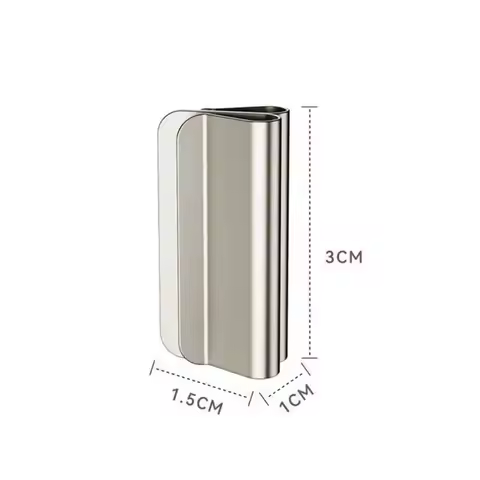 1 Pairs Metal Curtain Closure Clip Magnetic Attraction Detachable Curtain Fixing Buckle Curtain Clip
