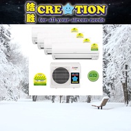 MITSUBISHI ELECTRIC Sys 4 R32-5ticks Starmex Inverter wall mounted Air Con unit (Wholesale)