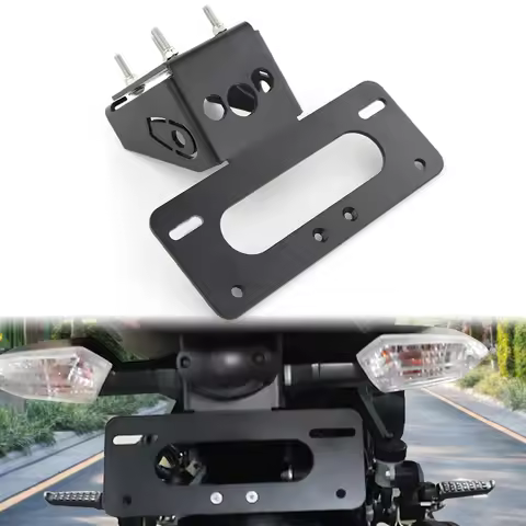 Motorcycle License Plate Holder Bracket For KAWASAKI Z1000 Z1000SX NINJA1000 Ninja 1100SX Rear Tail 