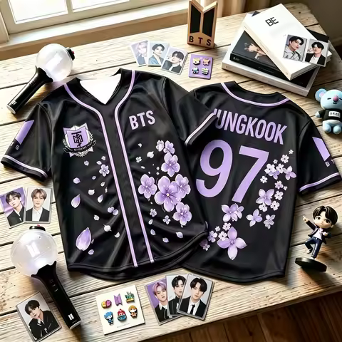 BTS Arirang World Tour 3D Printed Jersey Men Women Summer Sports Breathable Quick Drying T-shirt Fas