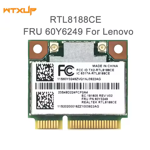 RTL8188CE For Lenovo Thinkpad X220 X230 X120E X130E T420 T430 T520 L420 Mini PCI-E Wifi Wireless car