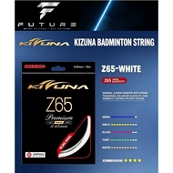Kizuna Z65 Premium 0.65mm Badminton String Made In Japan (White)