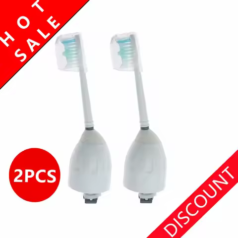2pcs Replacement Electric Toothbrush Heads For Philips HX7001 HX-7002 HX7022 HX9500 4100 4500 7300 7