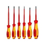 ชุดไขควง VDE ด้ามกันไฟฟ้า KNIPEX 00 20 12 V02 (ชุด 6 ชิ้น) (1314118)