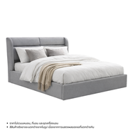 Koncept Furniture เตียงนอน ขนาด 6 ฟุต รุ่น Grei สีเทา (194x220x114 ซม.)