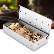 Flip-top Design Fumigation Box Fumigation Box for Grilling Portable Stainless Steel Smoke Box for Ga