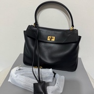 Balenciaga mini rodeo黑金手提斜背包