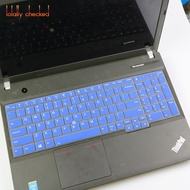 Silicone laptop Keyboard Cover skin For Lenovo Thinkpad E15 Gen 4 3 2 1 E580 E590 E595 / ThinkPad L15 Gen 2 1 L580 L590
