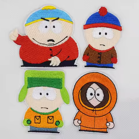 Cute South Ironic Iron On Patch National Park Embroidered Clothes Patches For Clothing Bucket Hat Ma