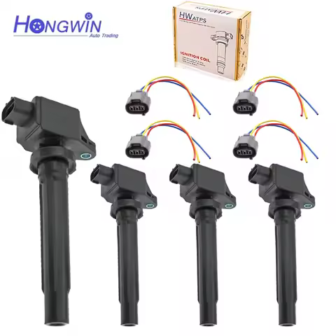 4pcs Ignition Coils 33400-65J00 3340065J00 H6T11371 UF-562 FOR SUZUKI SX4 2.0L 2.7 V6 2007-2009 GRAN