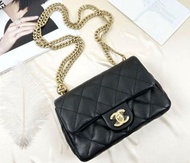 Chanel gold ball heart small 23p