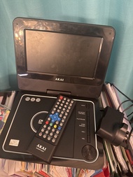AKAI 便攜式DVD播放器連遙控器