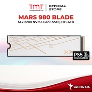 TMT Adata XPG Gaming MARS 980 BLADE M.2 2280 PCIe NVMe Gen 5 SSD (1TB/2TB/4TB)