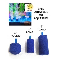 2PCS Fish Tank Aquarium Bubble Air Stones 1" / 2"