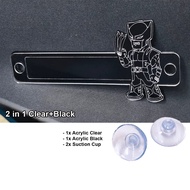 Wolverine Car RFID Cartoon Tag Holder Transparent / Pemegang Rfid