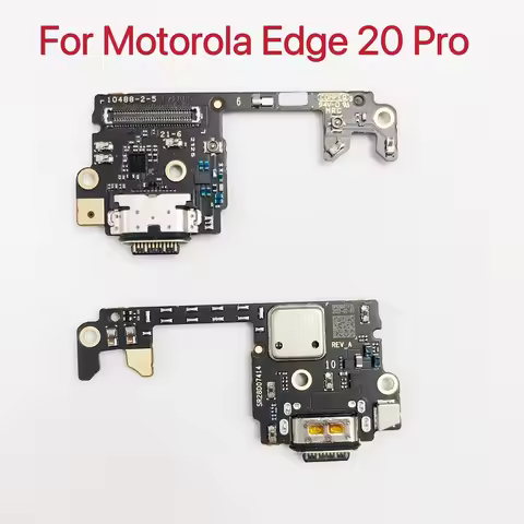 USB Charging Port Connector Board Flex Cable For Motorola Moto Edge 20 Pro Charging Connector Module