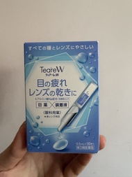 日本 Teare W 人工類液眼藥水隱形眼鏡適用