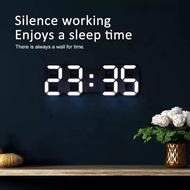 WAREHOUSE SALE 3D LED Table Clock Modern Minimalist 3D Number-Shaped LED Digital Wall Clock