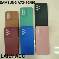 SOFT CASE MACARON PRO CAMERA SAMSUNG A72 4G/A72 5G SILICON CANDY 3D TPU