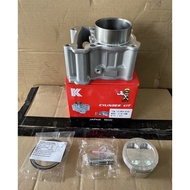 LC135 CYLINDER BLOCK RACING SET 62MM 63MM 65MM STANDARD K&K FOR YAMAHA LC135 V1  2 V3 V4