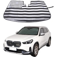 Car Windshield Sun Shade for BMW X1/iX1/X2/iX2 2023-2024 Car Foldable UV Ray Reflector Auto Front Wi