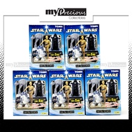Tomy Star Wars Mini Diorama Trading Figure Set R2-D2 C-3PO Darth Vader Stormtrooper X-Wing Millenniu