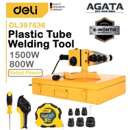 DELI Plastic Tube Welding Tool 800W 1500W DL397363 PPR Welding Machine Plastic Welding Kit PPR PR PB