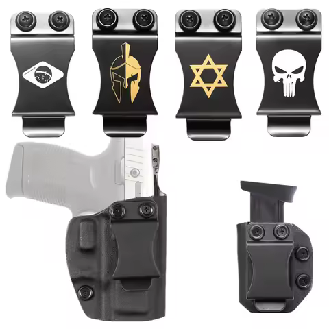 Kydex Internal Holster For Taurus PT638 PT640 Magazine holders Inside Concealed Steel Clip Carry Con