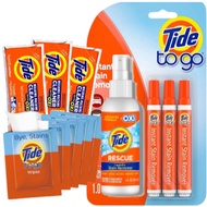 Tide To Go Instant Stain Remover Wipe | Spray | Pen | Washing Machine Cleanser | Free & Gentle Laund