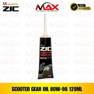 Zic Scooter Gear Oil 80w90 Synthetic 120mL 1PC