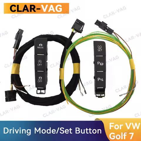 For VW Golf 7 MK7 Car ESP OFF Button Start Stop Mode Driving Pattern OPS Parking Assist Model Switch
