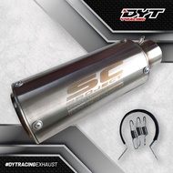 SC PROJECT RACING EXHAUST VIXION/NMAX/GSX/R15/R25/XABRE/BISON/CS1/CBR150R/CB150R/R15 NINJA/GSX/ET SC