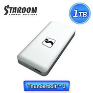 STARDOM PD01-TB3+ (Type C) Thunderbolt™3 NVMe SSD 超薄可攜式1TB