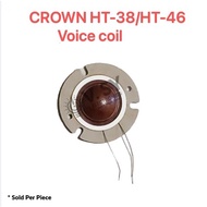 CROWN HT-46/HT-38 Voice Coil for Tweeter 25mm inner coil Replacement Coil