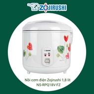 Zojirushi rice cooker 1.8 liter NS-RPQ18V-FZ in white