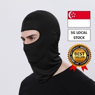 [SG FREE 🚚]Motorcycle Balaclava Sun Protection Full Face Mask Breathable Mesh Airsoft Mask Balaclava