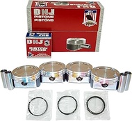 DNJ PRK167 Piston and Ring Kit For 2006-2019 Chrysler Dodge Hyundai Jeep Kia 200 Avenger Caliber Com