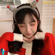 AINTP Korean Style Hairband Plush Headwear Headress Christmas Hair Hoop