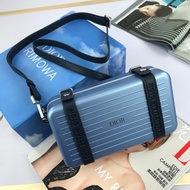 Prepare to ship 100% original high-quality Mini Women's Shoulder Bag RIMOWA Small Luggage Box Bag