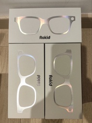 （新品）Rokid Glasses智能眼鏡 樂奇支持支援粵語廣東話等89種語言可視智能 AI眼鏡拍照導航實時面對面翻譯提詞器大 模型若琪帶拍攝AR靈伴科技